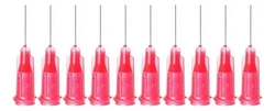 Kit 10 Agulhas Aplicadoras De Cola 25gauge Vermelho