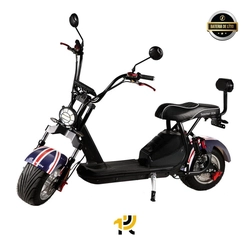 Scooter Eletrica Hawk Modelo X16 3000w Bat 60v 25ah 2 Lugares Bandeira England Ge.03