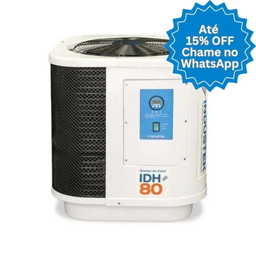Bomba de Calor para Banho - IDH80 55°C MONO 220V - Industek
