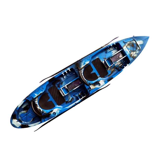 Caiaque  New Foca Standard Camuflado Azul (Caiaker)