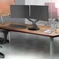 Suporte Ergonômico Articulado de Mesa com Pistão a Gás para 2 Monitores de 17” a 35” - F160N