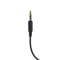 Fone de Ouvido Sound Comfort Preto Com Microfone Cabo 1.2m Plug 3.5mm P3 - Sc100p