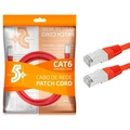 Cabo Rede Patch Cord Cat6 2m Vermelho