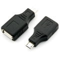 Adaptador V8 Macho P/ Usb Femea (pack C/ 10 Un.) Mod. Le-04 Preto