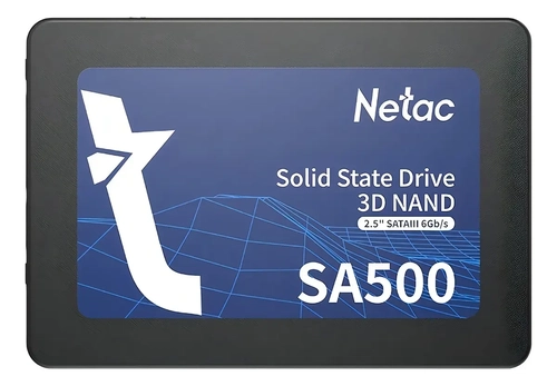 HD SSD 240GB NETAC SA500 2,5 SATA III - NT01SA500-240-S3X