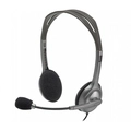 Headset Logitech H111 Analógico Estéreo Cinza - 981-000612-c