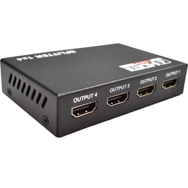 Divisor Splitter Hdmi 1.4 1x4 - 4 Saídas Gigasat