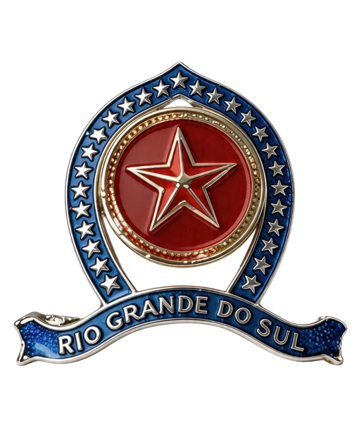 Distintivo de boina em Alto relevo - Rio Grande do Sul