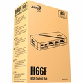 Hub Controlador De Fan Aerocool RGB - H66f