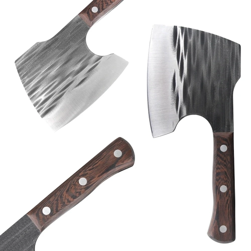 Faca Machado Premium cortador de osso de forjamento de precisão de aço inoxidável Alta qualidade Grillrelax
