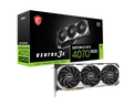 Placa de Video MSI GeForce RTX 4070 Super Ventus, 3X OC, 12GB, GDDR6X, 192-bit - 912-V513-827