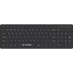 Teclado Sem Fio Office Fortrek Kb11 Full Bluetooth Preto