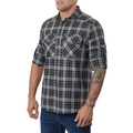 Camisa Lumberjack Texas Cinza (Invictus)