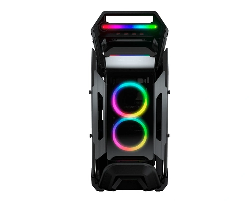 Gabinete Gamer Cougar Cratus RGB, Mid Tower, Lateral de vidro, 3x Fans, Preto - 385LMS0.0001