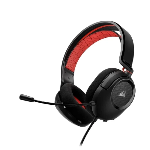 Headset Corsair Hs35 V2 Preto/vermelho - Ca-9011384-na
