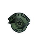 Logo emborrachado PM - Verde