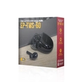 Fone de Ouvido, EP-TWS-60BK, Preto, C3Tech