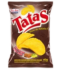 Batatas Sabor Costelinha Com Limão Tatas 40g