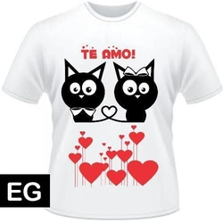 Camiseta Branca Adulto com Estampa Personalizada (EG)