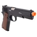 Pistola Airsoft M1 1911 Full Metall 6mm GBB -QGK