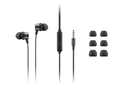 Fones de ouvido, intra-auriculares, analógicos, Lenovo, Gen II - 4XD1J77352