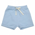 Shorts Avulso Barra Virada Suedine Liso Masculino BabyCotton