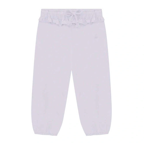 Calça Sarja Elastano Babado no Cós Somnii - Feminina