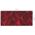 Mouse Pad Gamer Pcyes Signature Extended Red Magma Limited - 900 x 420 - Pms90x42rm