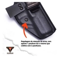 Coldre Magnum Velado Interno Iwb em kydex - GLOCK - G22