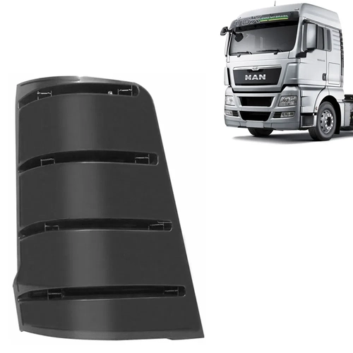 PARTE INTERNA DEFLETOR AR DIREITO MAN TGX PLASTICO INJETADO