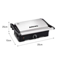 Grill Arno Dual Gnox Inox Com Abertura De 180° 127v