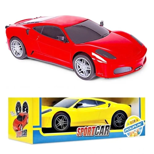 Carrinho de Brinquedo Sportcar poliplac