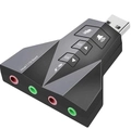 Adaptador De Som USB 7.1 Virtual Aviao - AD0002