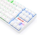 Teclado Mecânico Gamer Redragon Kumara Pro Wireless RGB White - K552RGB-BRS-W (PT-BLUE)