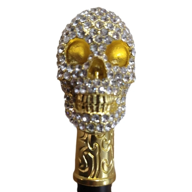 Bengala c/ Punhal no Cabo - (Caveira)