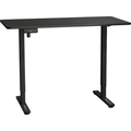 Mesa Elétrica Altura Ajustável Motor Único Fortrek Lift Preta 120×60