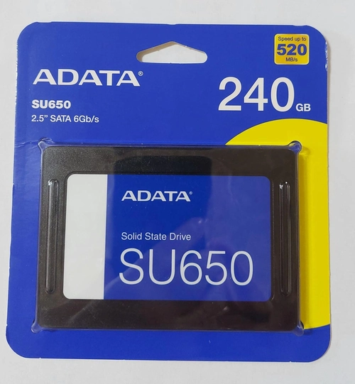 Hd Ssd 2,5 sata3  240gb SU650 ASU650SS-240GT-R - Adata