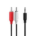 Cabo 2 Rca m para P2 3.5mm m - 1 Mt - P2r35-1