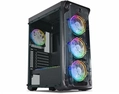 Gabinete Gamer K-mex Trooper Lateral Em Acrílico Com 3 Coolers LED RGB - Cga1b1rh001cbox
