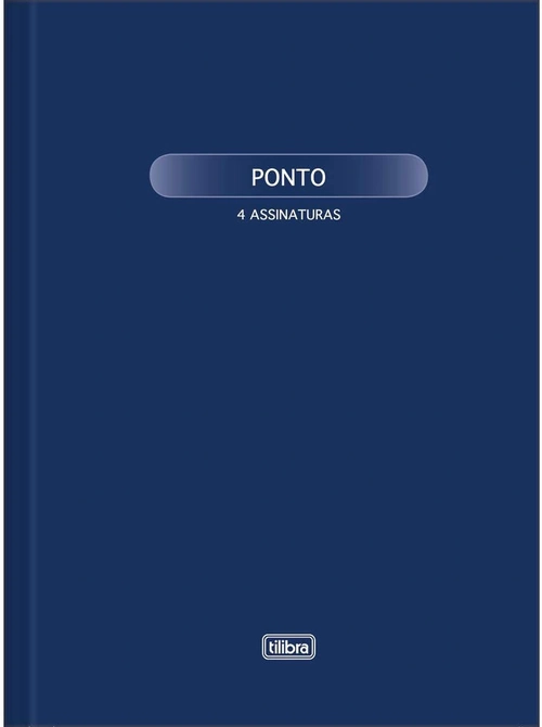 Livro Ponto, 100 Folhas, 218mm x 319mm - Tilibra