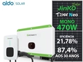Gerador De Energia Solar Growatt Wallbox Carregador Veicular Solo Romagnole Growatt Gf 31,96kwp Jinko Tiger Neo Mono 470w Mac 30kw 3mppt Trif 220v