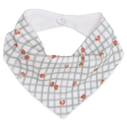 Babador Bandana Avulso Suedine e Atoalhado Unissex – Amigos da Floresta