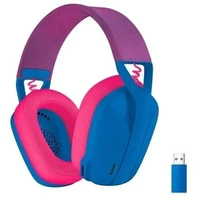 Headset Gamer Logitech G435 Azul Sem Fio - 981-001061