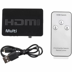 Switch HDMI, 3 entradas, 1 saída, WI290 Multi 1 UN