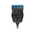 Cabo P/ Hd Externo Usb a 3.0 Macho P/ Micro Usb b 3.0 - 3 Metros - Puamcm3-3