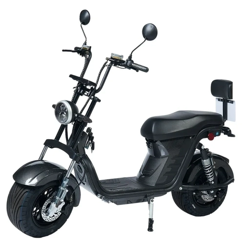 Scooter Elétrica X12 1000w - SEM CNH Preta