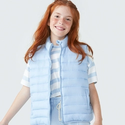 Colete Puffer Hering Azul - Unissex