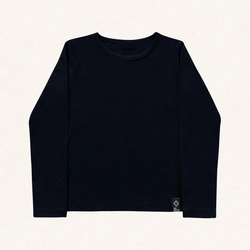 Blusinha Manga Longa Básica Fakini - Feminina