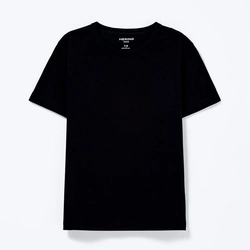 Camiseta Manga Curta Hering Básica Unissex - Preto