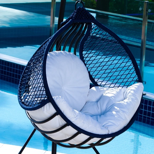 Balanço Iguaçu Corda Náutica Alumínio e Pintura Epóxi  (sem base)